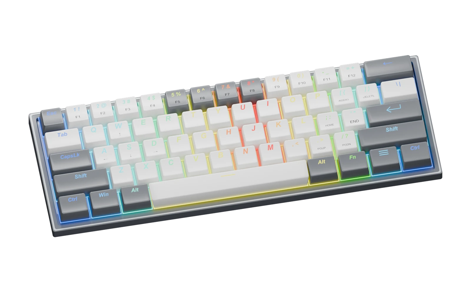 Independent illustration of the white and grey mechanical K617